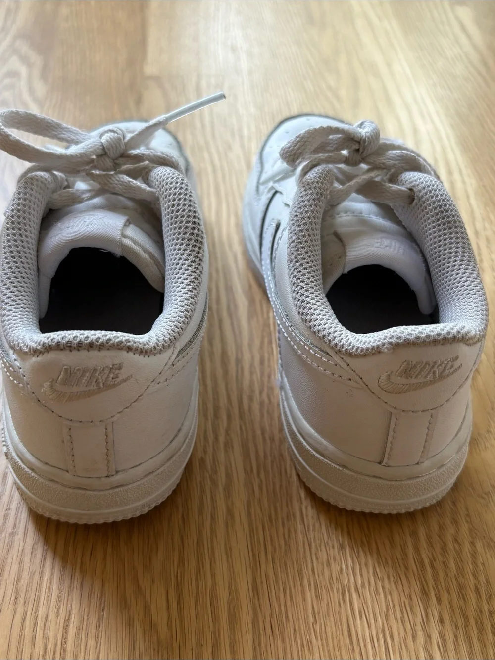 Nike Air Force 1 Low Triple White Toddler 10C Sneakers